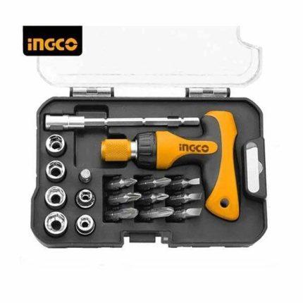 INGCO 24pcs T-Handle Ratchet Screwdriver Set (HKSDB0188)