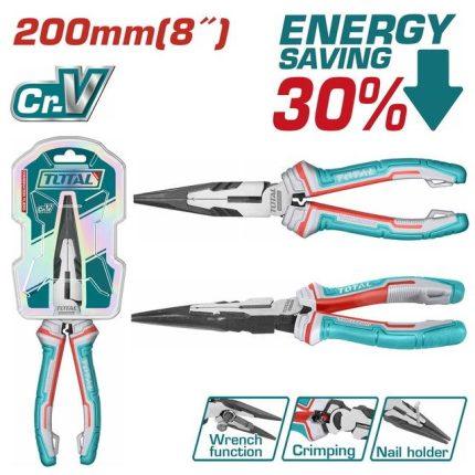 Total High Leverage Long Nose Pliers
