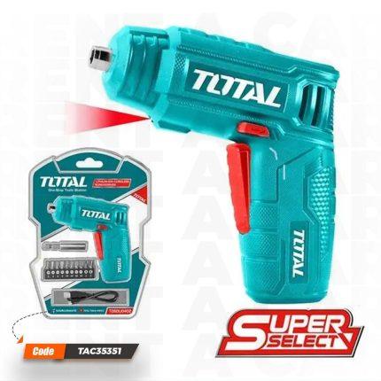 Total Lithium-Ion Cordless Screwdriver