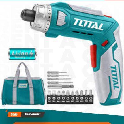 Total 8V Lithium-Ion Cordless Screwdriver