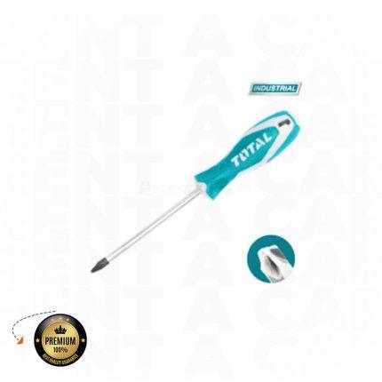 TOTAL Phillips Screwdriver With Cr-V Magnetic Steel