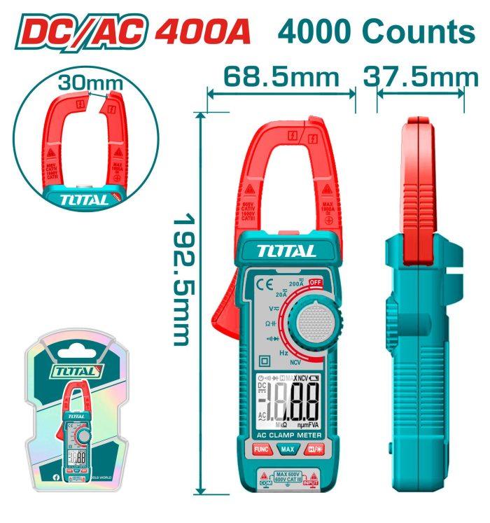 Total AC/DC Clamp Meter TMT762002