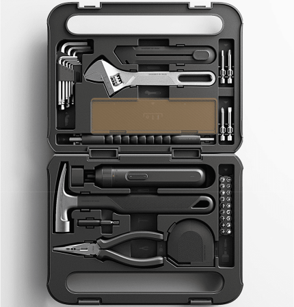 Xiaomi Mijia Portable Multifunctional Screwdriver Toolbox - Compact & Versatile Home Repair Kit