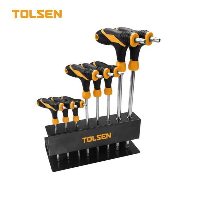 8 PCS TORX T HANDLE SCREW DRIVERS SET