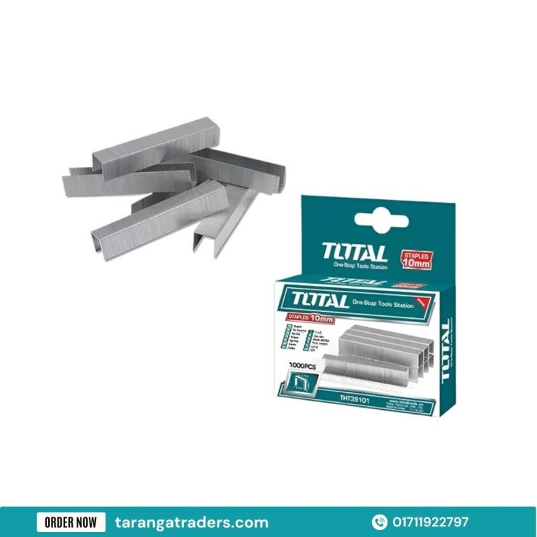 TOTAL THT39102 10MM স্টেপলস (1000 পিস) – হেভি-ডিউটি স্টেপল পিন