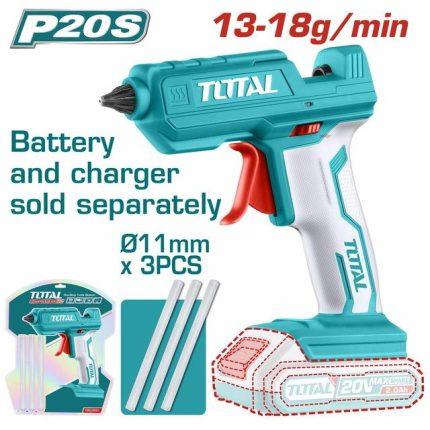 Total 20V Cordless Glue Gun TGGLI2001