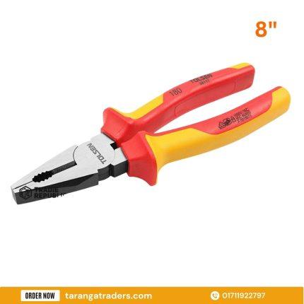 TOLSEN 8" Insulated Combination Pliers Cr-V Premium TOLSENV16008
