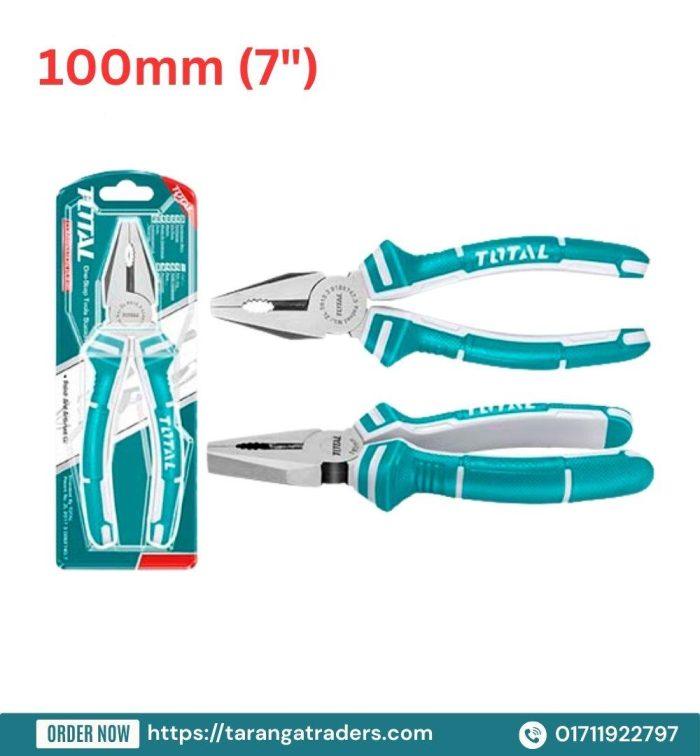 TOTAL 180MM Combination Pliers 7" THT110706P – High-Quality, Durable & Versatile - Image 2