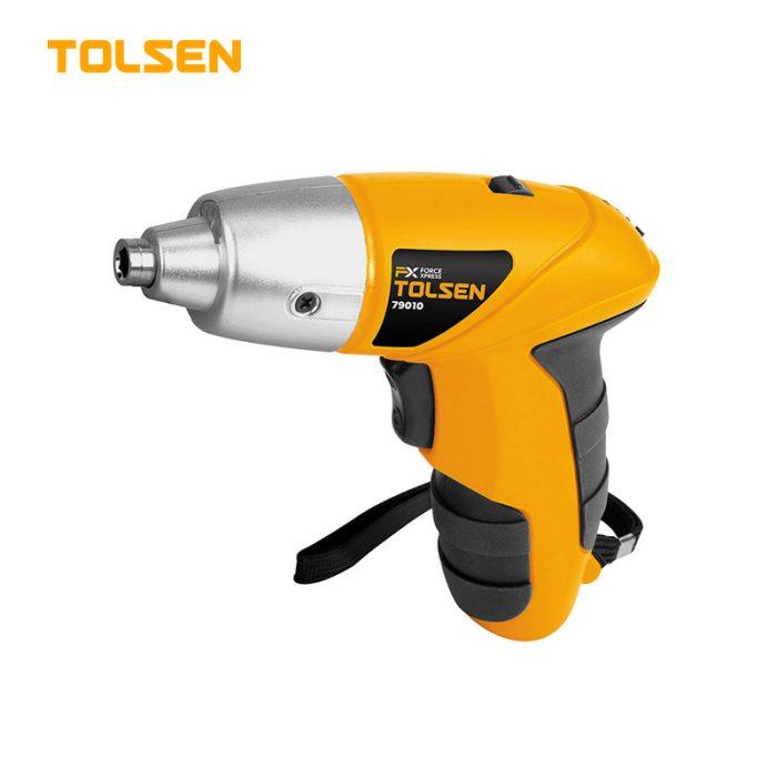 Tolsen 3.6V Cordless Screwdriver with charger and 24Pcs Accessories Model: 79010