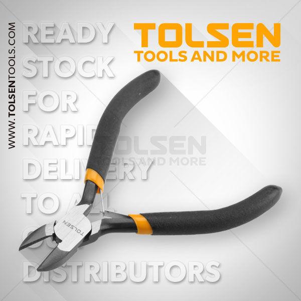 Tolsen Mini Diagonal Cutting Pliers 115mm – Model 10033