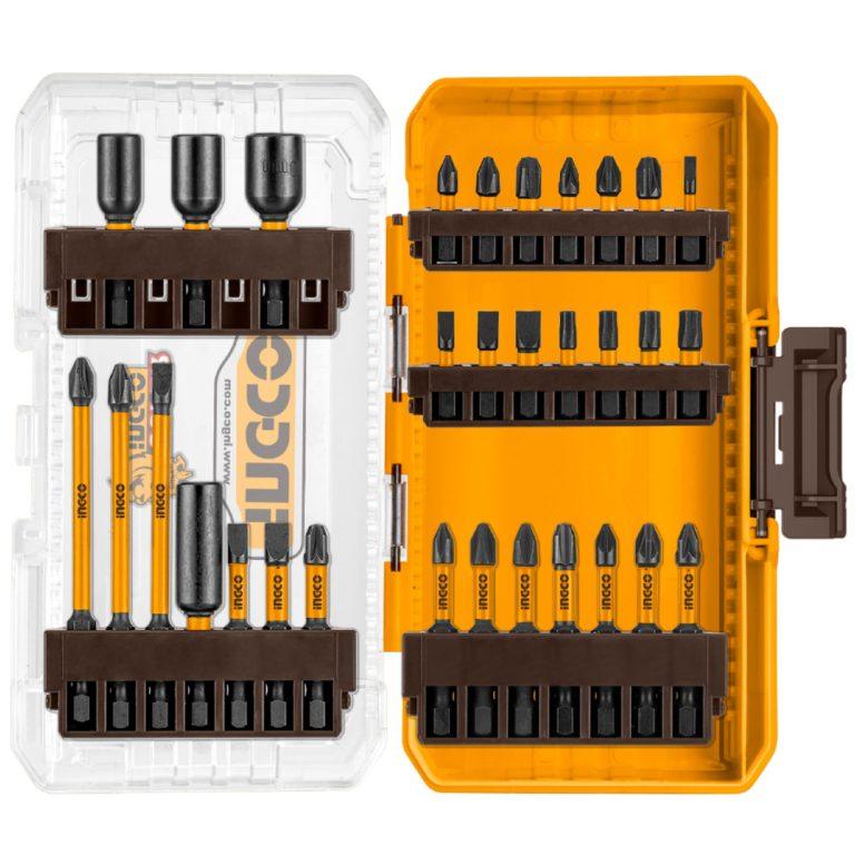 INGCO 31 Pcs Impact Screwdriver Bits Set – AKDL11306