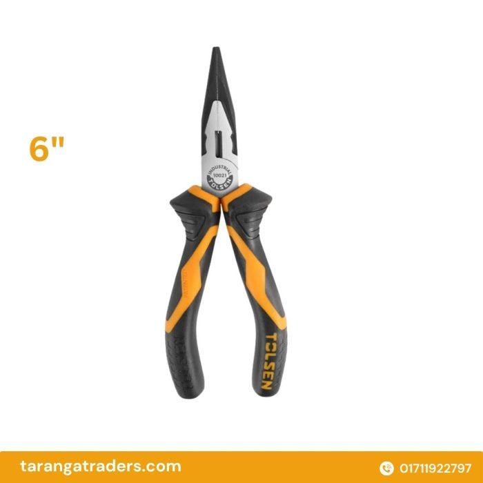 Tolsen Long Nose Pliers 6 Inch 150mm Industrial GRIPro Series - 10021 - Image 3