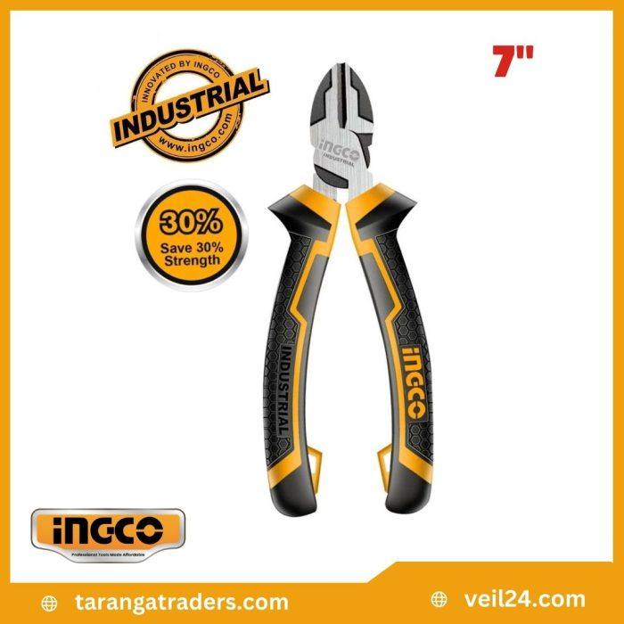 INGCO HHLDCP28180 High Leverage Diagonal Cutting Pliers - Image 4