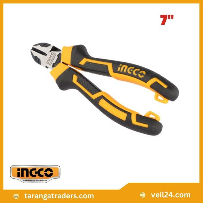 INGCO HHLDCP28180 High Leverage Diagonal Cutting Pliers - Image 2