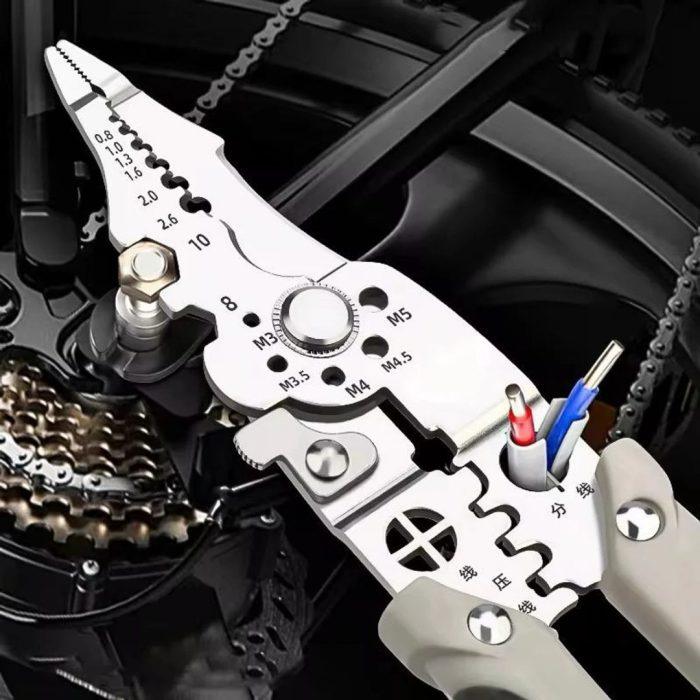 Multifunctional Wire Stripper · Crimper · Cable Cutter Pliers - Image 2