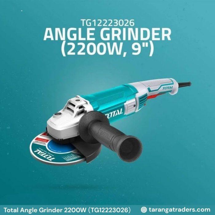 Total TG12223026 Angle Grinder (2200W) – শক্তিশালী ও নির্ভরযোগ্য গ্রাইন্ডিং টুল - Image 3