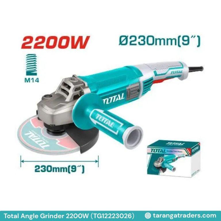 Total TG12223026 Angle Grinder (2200W) – শক্তিশালী ও নির্ভরযোগ্য গ্রাইন্ডিং টুল