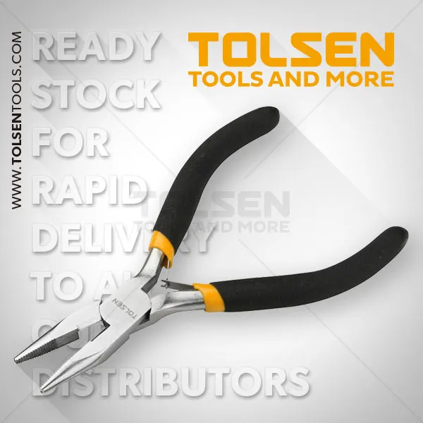 MINI LONG NOSE PLIERS 4.5"