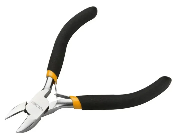 Tolsen Mini Diagonal Cutting Pliers 115mm (10033) – Precision Wire Cutter - Image 3