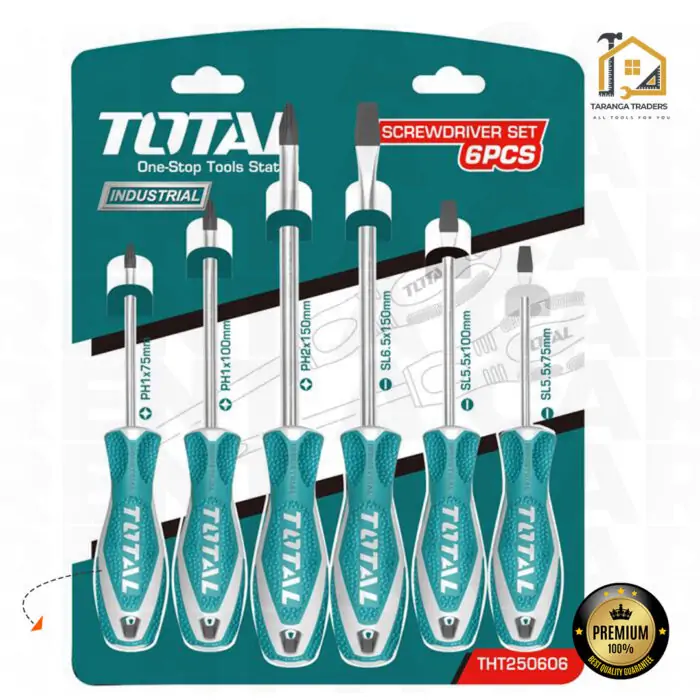 6pcs Heavy Duty Screwdriver Set