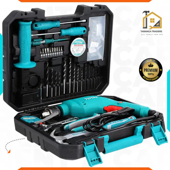 TOTAL 115 pcs 680w Drill Kit
