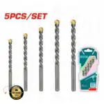 TOTAL MASONRY DRILL BITS SET 5PCS (TACSD5055)
