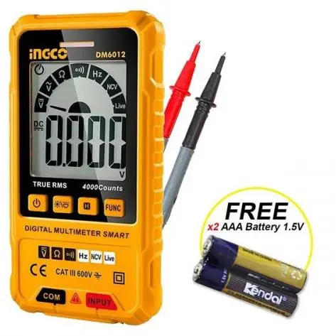 INGCO Smart Digital Multimeter DM6012